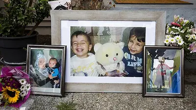El padre del niño sirio volvió a su país para enterrar a su familia El padre del niño sirio volvió a su país para enterrar a su familia