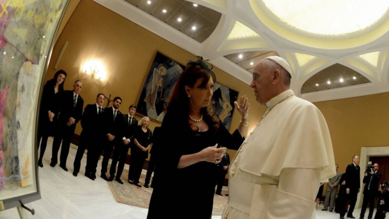 Cristina Kirchner volverá a verse con el papa Francisco