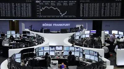 Las bolsas de Fráncfort y París caen más de 3% por decisión de la Fed Las bolsas de Fráncfort y París caen más de 3% por decisión de la Fed