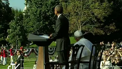 Obama destacó el apoyo del papa Francisco en fortalecer el vínculo de EE.UU. con Cuba Obama destacó el apoyo del papa Francisco en fortalecer el vínculo de EE.UU. con Cuba