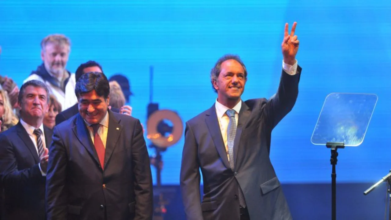Scioli se bajó del debate presidencial: "Voy a seguir debatiendo con la gente"