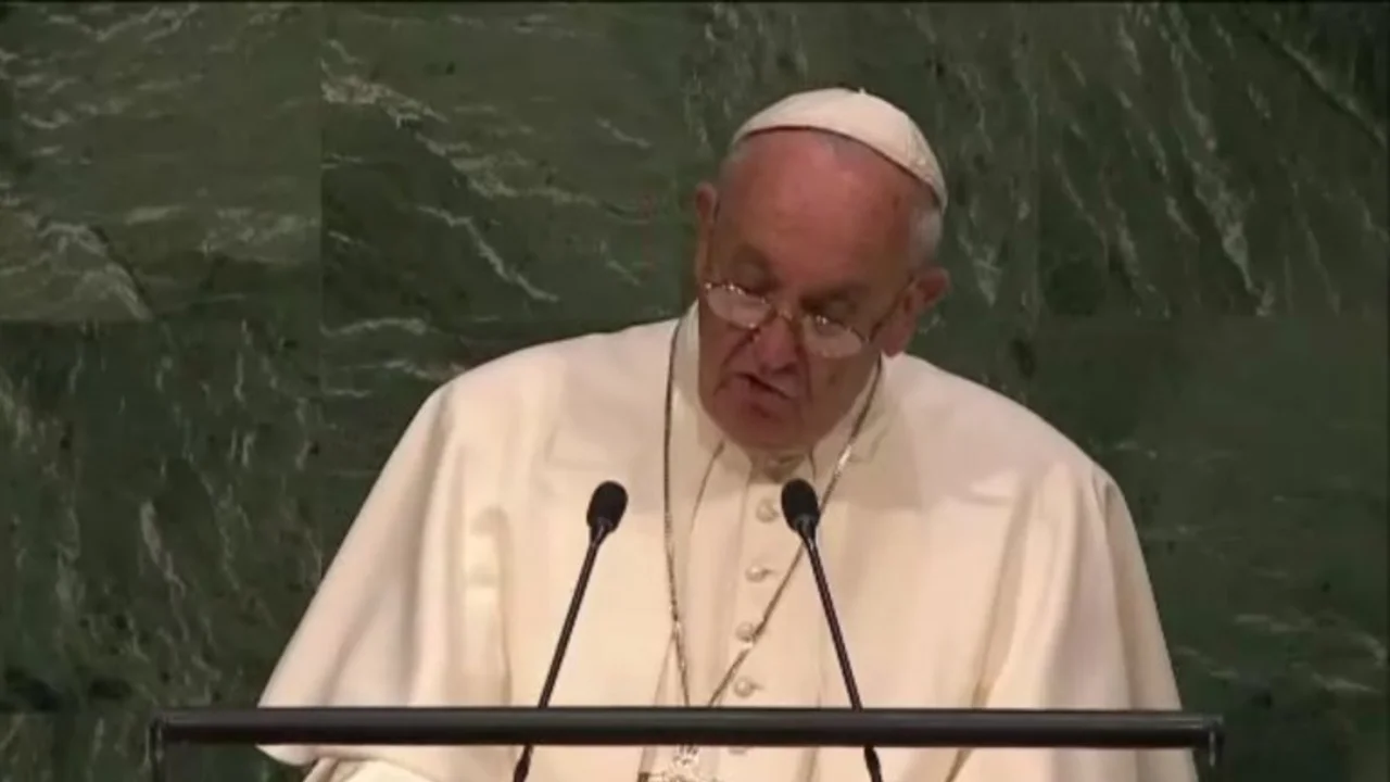 El Papa Francisco y un histórico discurso ante la ONU