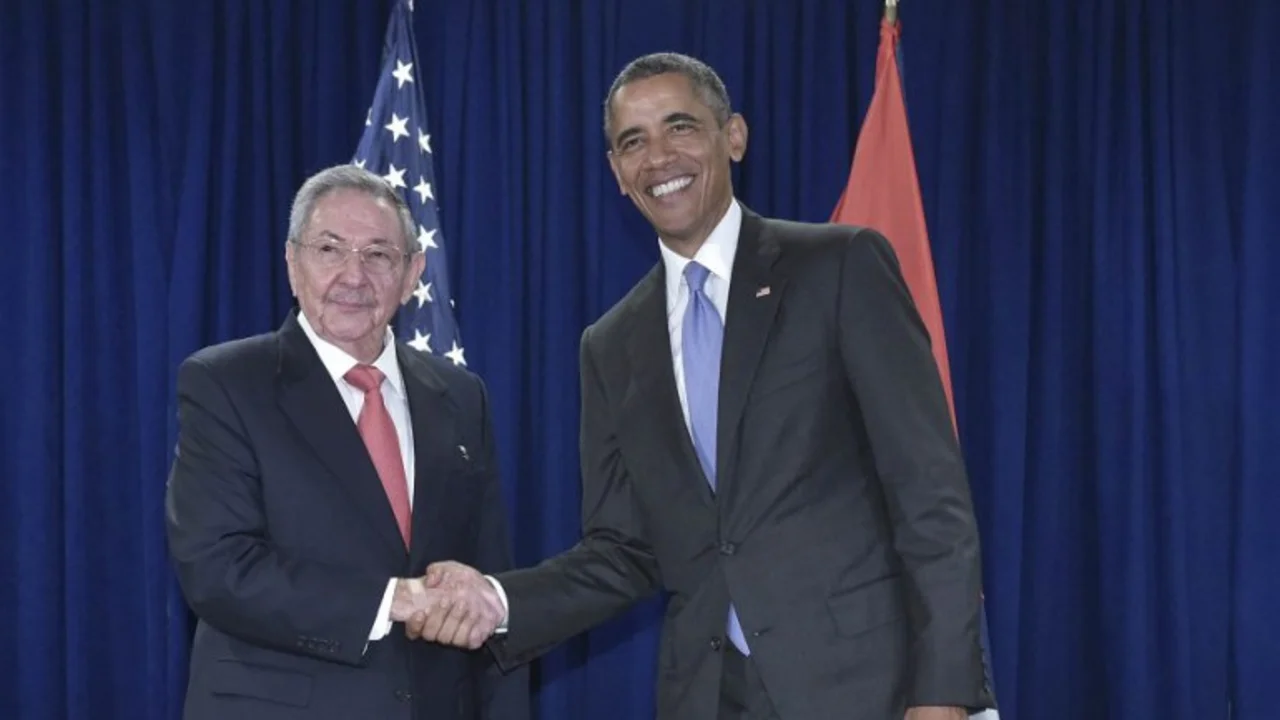 Obama y Castro, en un mano a mano histórico