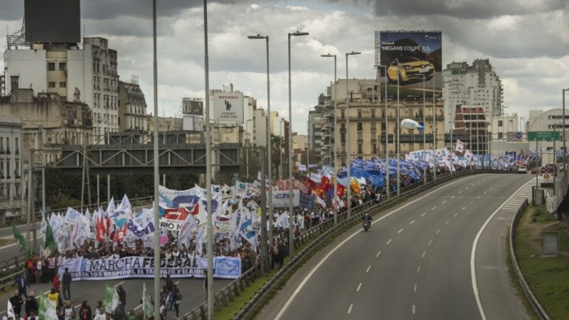 Tras la Marcha Federal, el Gobierno afirma: "No vemos que la gente esté saliendo a la calle por una situación difícil"