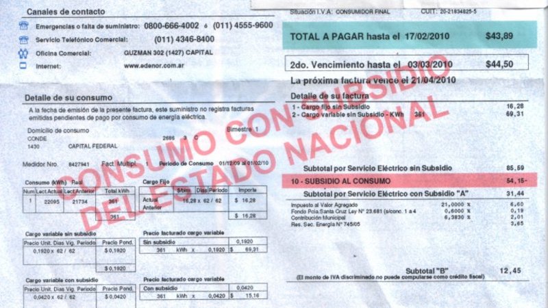 Gils Carbó avaló el freno al tarifazo a la luz: la Corte Suprema define hoy