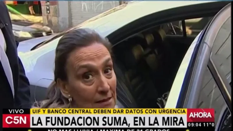 Visiblemente preocupada, Gabriela Michetti afirmó: "Todo se va a aclarar en la Justicia"