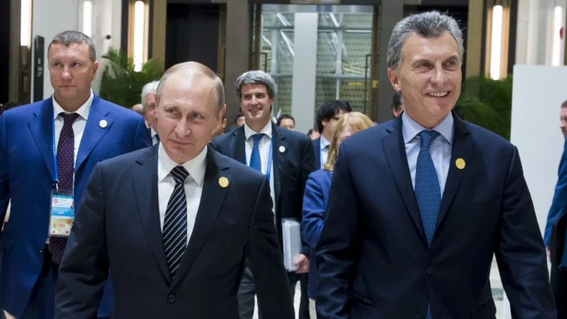 Macri le hizo un chiste a Putin y mirá cómo le respondió el premier ruso