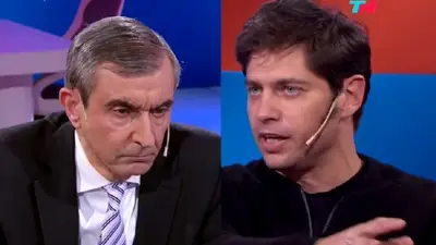 Duros cruces y momentos tensos entre Kicillof y Nelson Castro en TN Duros cruces y momentos tensos entre Kicillof y Nelson Castro en TN