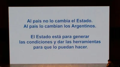 Las insólitas frases del "retiro espiritual" que armó el Gobierno Las insólitas frases del "retiro espiritual" que armó el Gobierno