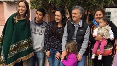 Macri usó a Antonia para el timbreo del Gobierno Macri usó a Antonia para el timbreo del Gobierno