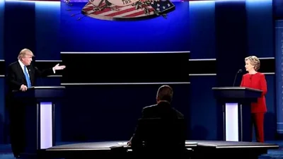 Clinton y Trump se sacaron chispas en un debate imperdible Clinton y Trump se sacaron chispas en un debate imperdible