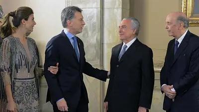A casi un mes del golpe institucional contra Dilma, Macri recibirá a Michel Temer A casi un mes del golpe institucional contra Dilma, Macri recibirá a Michel Temer