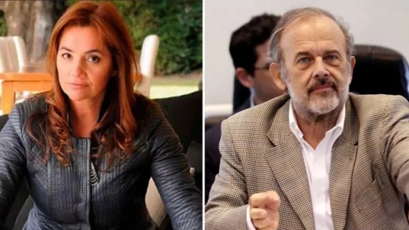 Gritos y llantos en una fuerte cruce radial  por Maldonado entre Nancy Pazos y Amadeo