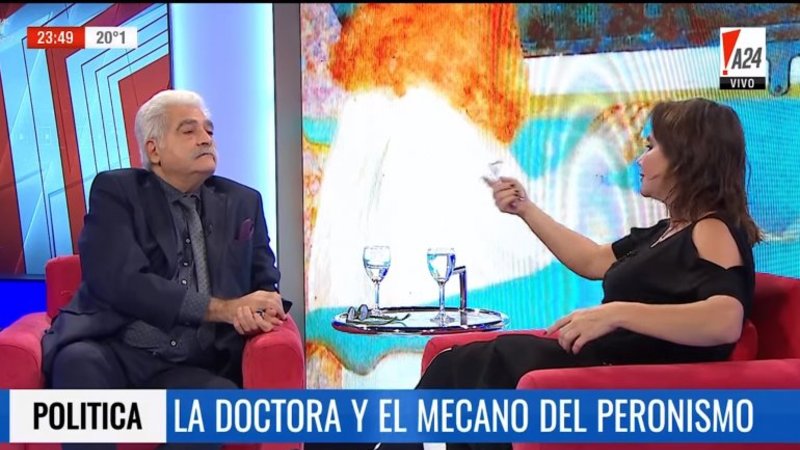 Por error, se filtró un video hot en el programa político de Jorge Asís