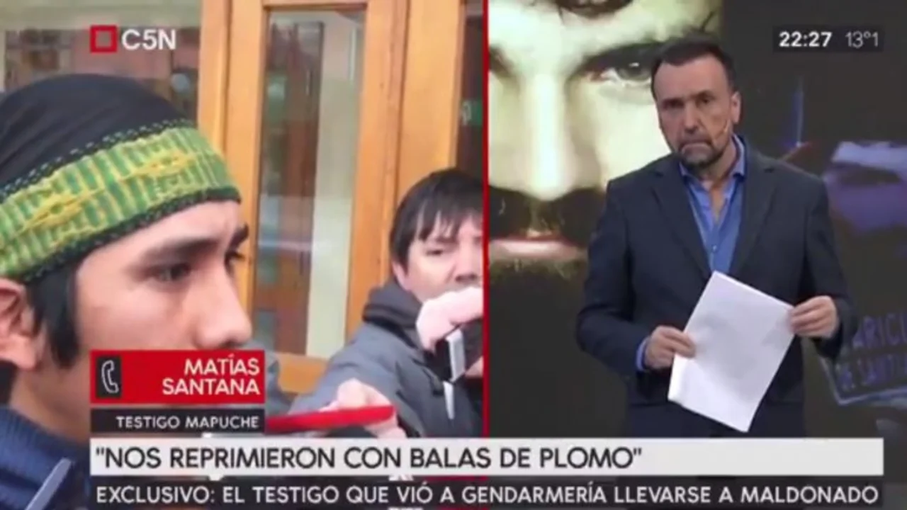 Exclusivo: el testigo que vio cómo la Gendarmería se llevaba a Santiago Maldonado