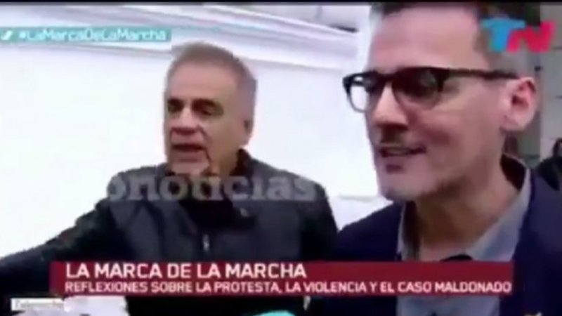 Interrumpió un programa de TN para pedir que dejen de mentir
