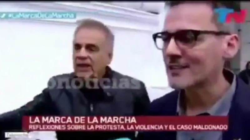 Interrumpió un programa de TN para pedir que dejen de mentir