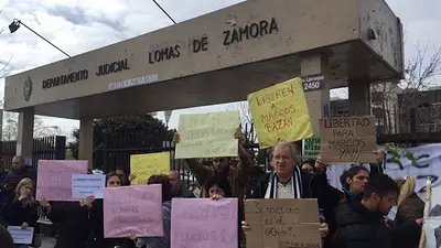 Caso Anahí: Polémica marcha para que liberen a uno de los acusados Caso Anahí: Polémica marcha para que liberen a uno de los acusados