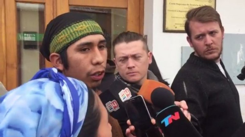 Los mapuches desmienten los supuestos piedrazos: "No hirieron a nadie"