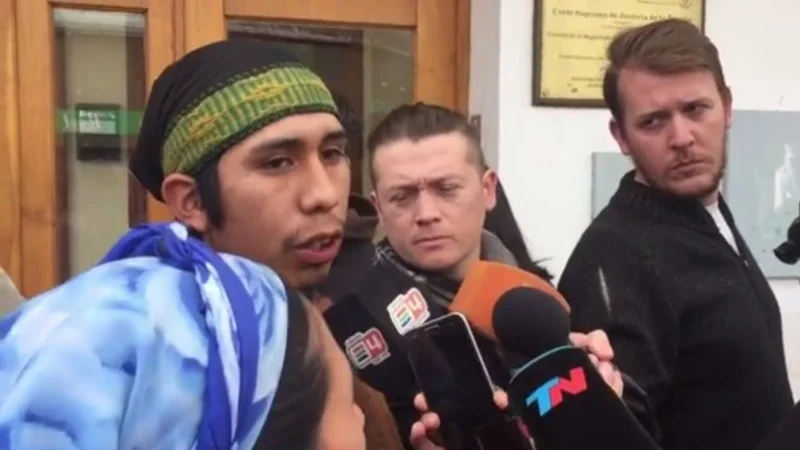 Los mapuches desmienten los supuestos piedrazos: "No hirieron a nadie"