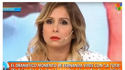 El desgarrador relato de Fernanda Vives sobre su relación con la Tota Santillán El desgarrador relato de Fernanda Vives sobre su relación con la Tota Santillán