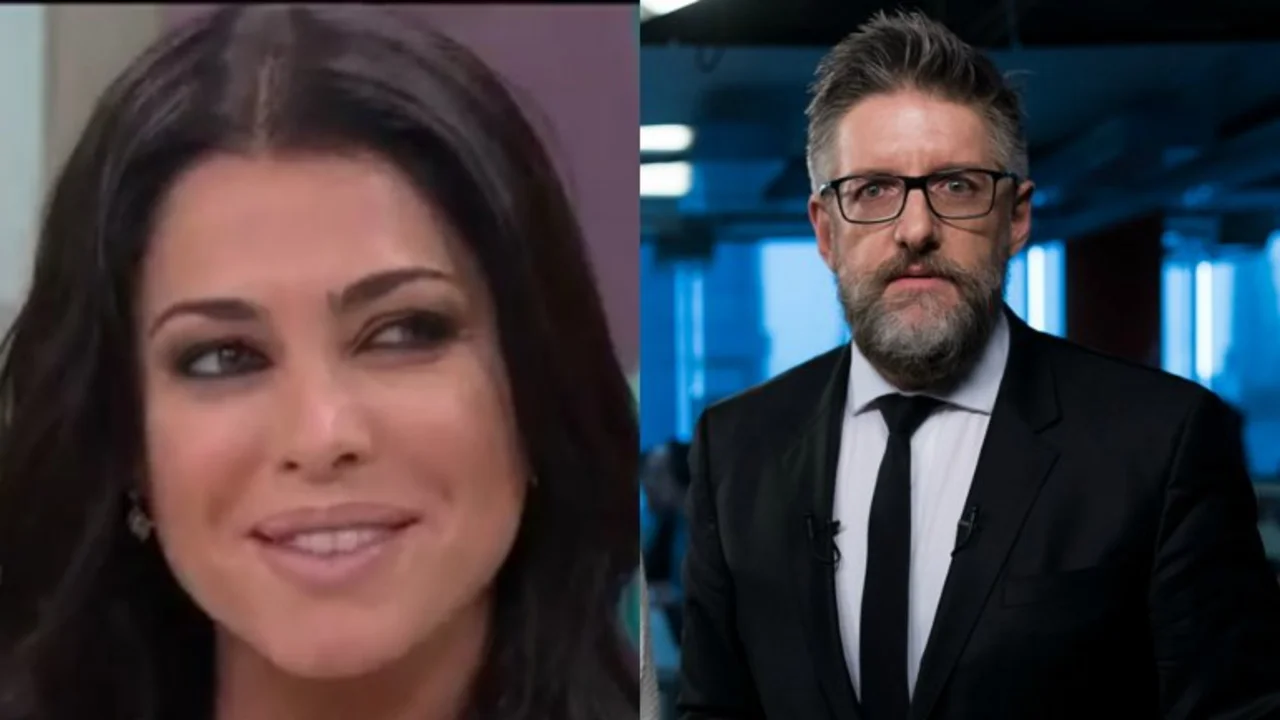 Pamela David reveló un sospechoso robo a Luis Novaresio durante la entrevista con Cristina