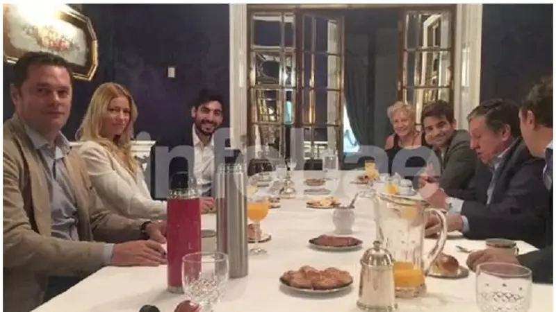 El extraño lugar en donde Neumann y Moyano oficializaron su romance