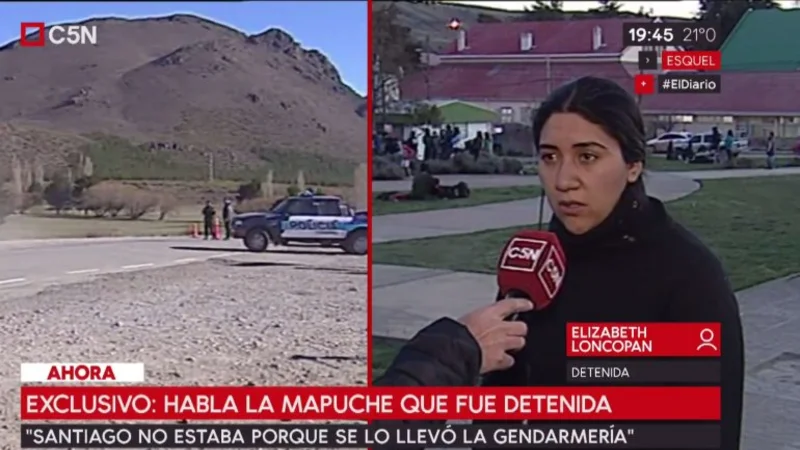 El crudo relato de la mapuche arrestada en un operativo en Esquel