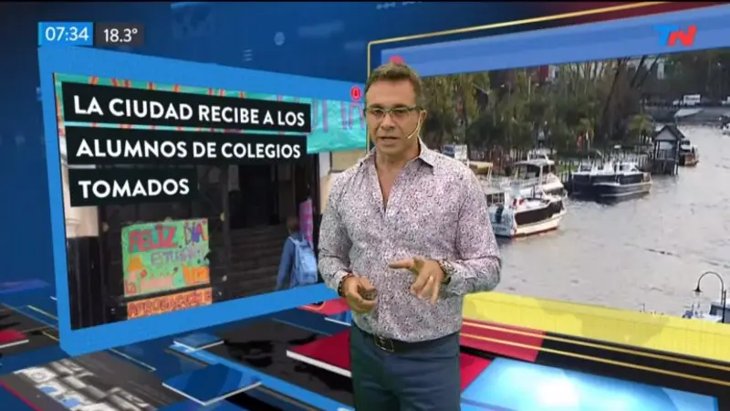 Lapegüe, molesto con los estudiantes secundarios porque ahora opinan