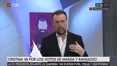 Así fue el último programa de Roberto Navarro en C5N Así fue el último programa de Roberto Navarro en C5N