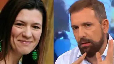 Pablo Duggan y Cynthia García se cruzaron por el acto de Cristina en Ensenada Pablo Duggan y Cynthia García se cruzaron por el acto de Cristina en Ensenada