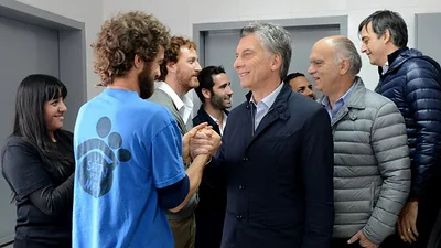 Macri celebró la detención del "Pata" Medina y acusó de "comportamiento mafioso" a universidades y periodismo Macri celebró la detención del "Pata" Medina y acusó de "comportamiento mafioso" a universidades y periodismo