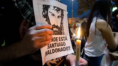 El Gobierno porteño borró un mural que reclama por Santiago Maldonado El Gobierno porteño borró un mural que reclama por Santiago Maldonado