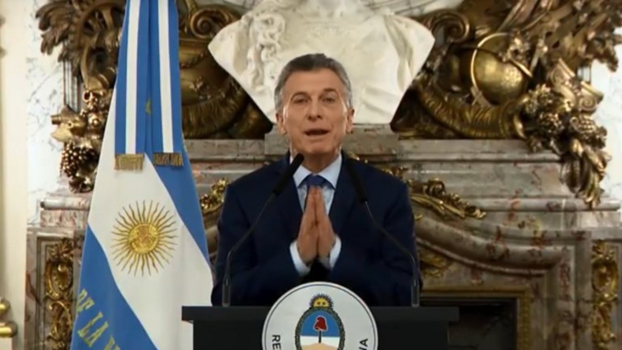 Macri: "En esta crisis se desataron todas las tormentas juntas"