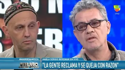 Tenso cruce entre Bergman y el actor Jean Pierre Noher: "Hacés lo mismo que el nazismo" Tenso cruce entre Bergman y el actor Jean Pierre Noher: "Hacés lo mismo que el nazismo"