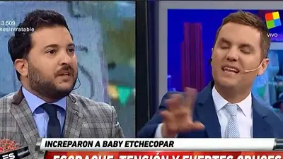 Tensión en América: Brancatelli escrachó a Del Moro por Baby Etchecopar Tensión en América: Brancatelli escrachó a Del Moro por Baby Etchecopar