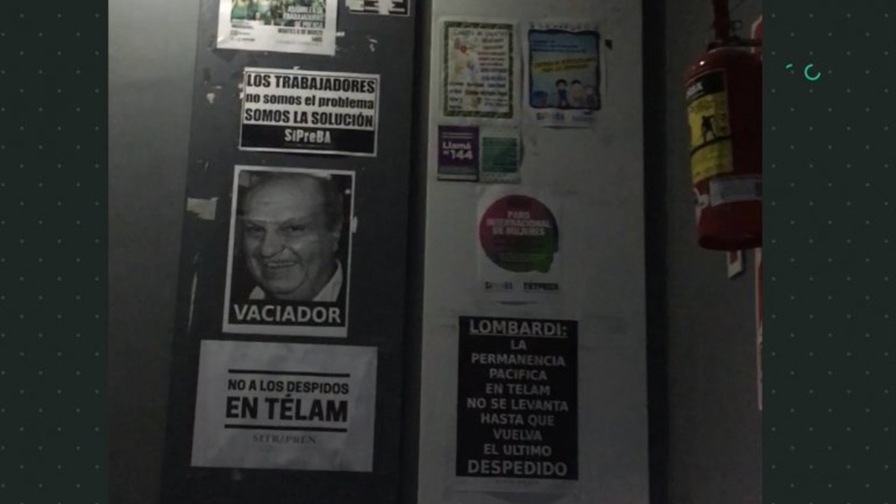El Destape, dentro de Télam: así está el lugar a 3 meses del vaciamiento