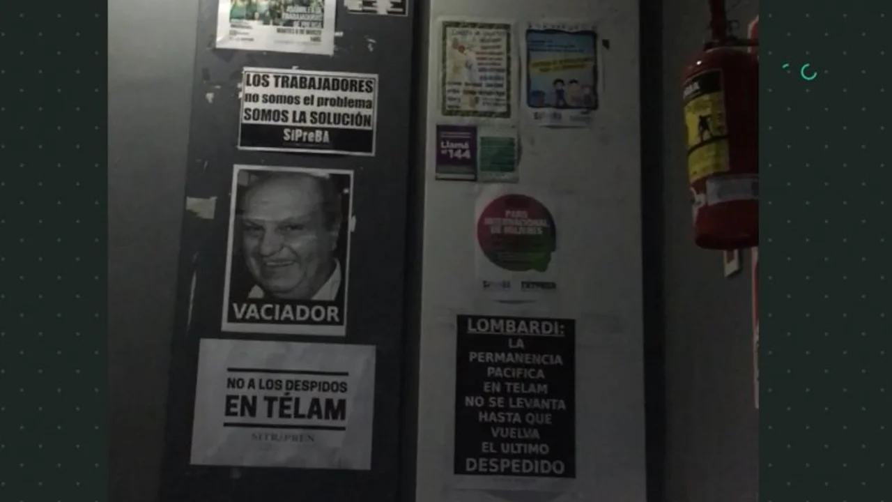 El Destape, dentro de Télam: así está el lugar a 3 meses del vaciamiento