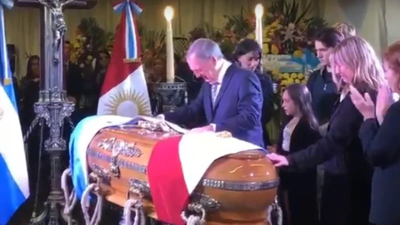 Schiaretti se quebró en el funeral de De la Sota y realizó un emotivo homenaje