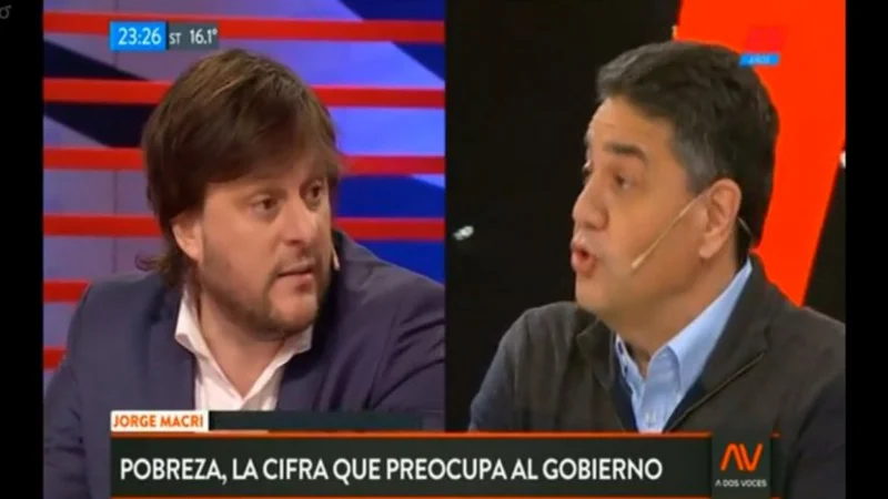 Leandro Santoro cruzó a Jorge Macri en TN por la corrupción del Gobierno