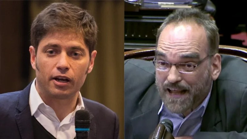 Kicillof se cansó de Fernando Iglesias: "Hágalo por Twitter"