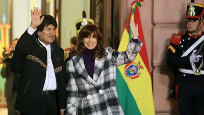 Tenso cruce entre Evo Morales y el canciller Faurie por Cristina Tenso cruce entre Evo Morales y el canciller Faurie por Cristina