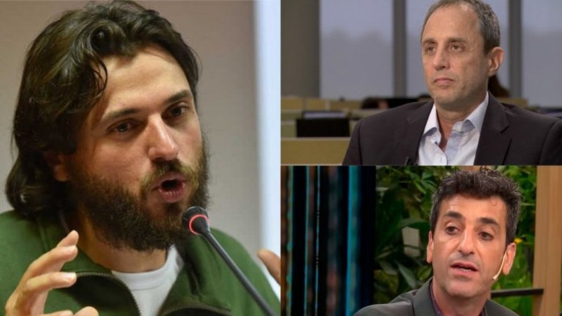 Juan Grabois mantuvo un fuerte cruce con Tenembaum y Grabia al aire