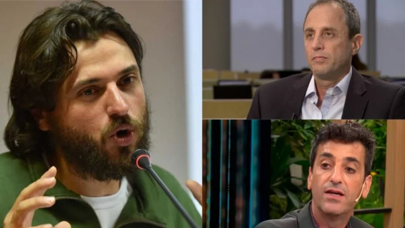 Juan Grabois mantuvo un fuerte cruce con Tenembaum y Grabia al aire