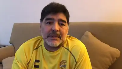 El desesperado pedido de Maradona tras la catástrofe en Sinaloa El desesperado pedido de Maradona tras la catástrofe en Sinaloa