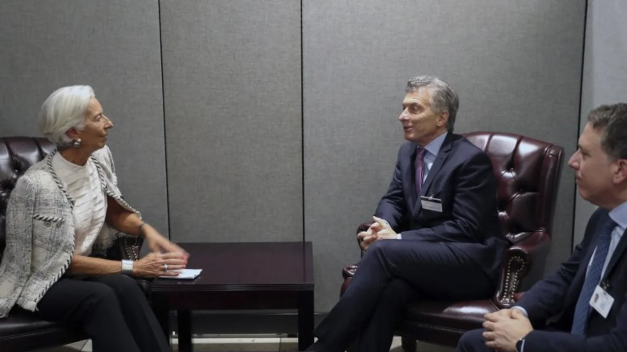 Macri reconoció que el FMI está "contento" con el nuevo presidente del Banco Central