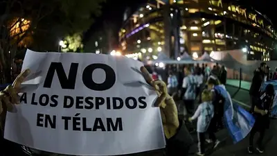Los papelones de la "Télam trucha" de Hernán Lombardi contra los despedidos Los papelones de la "Télam trucha" de Hernán Lombardi contra los despedidos