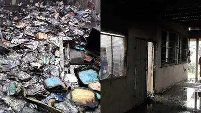 En Moreno, se incendió una escuela y sospechan que fue una amenaza contra dos docentes En Moreno, se incendió una escuela y sospechan que fue una amenaza contra dos docentes