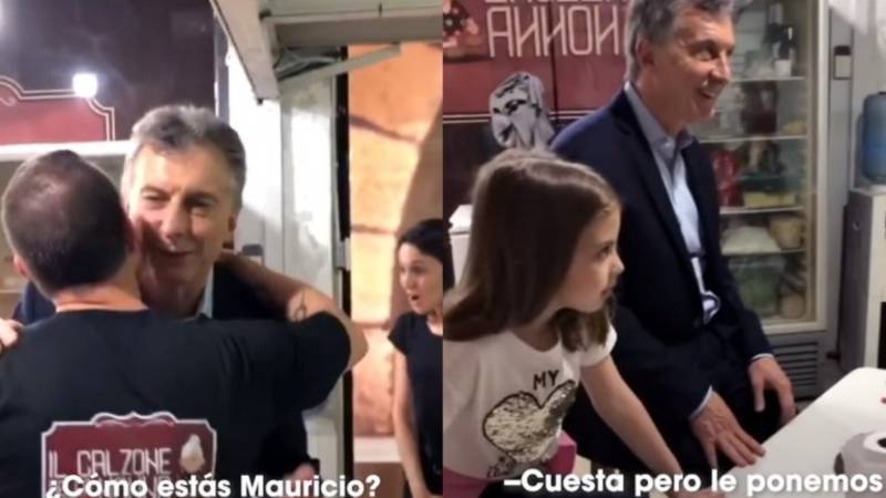 El desubicado comentario de Laje a la cocinera que recibió a Macri en su pizzería