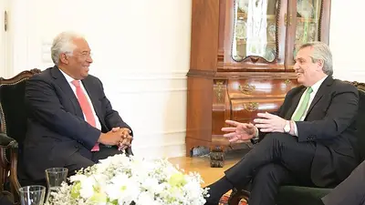 Alberto Fernández se reunió con el primer ministro de Portugal, el país ejemplo para salir de la crisis Alberto Fernández se reunió con el primer ministro de Portugal, el país ejemplo para salir de la crisis